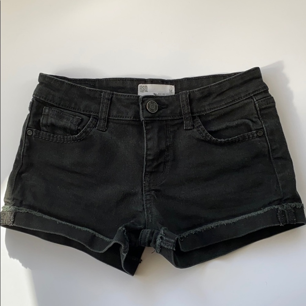 black rsq girls shorts